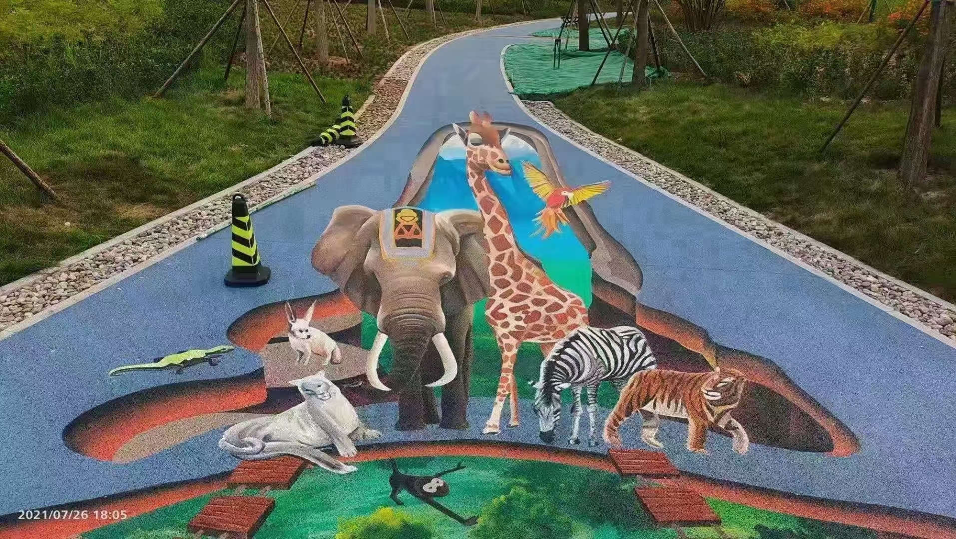 SP彩绘艺术地面