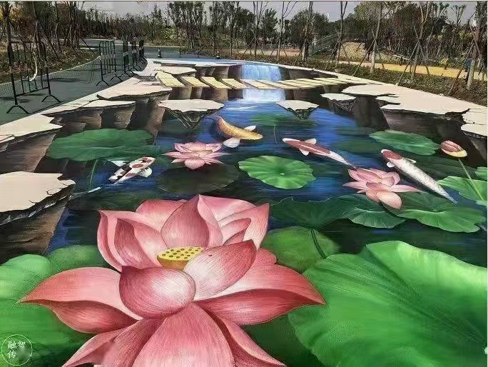 SP彩绘艺术地面
