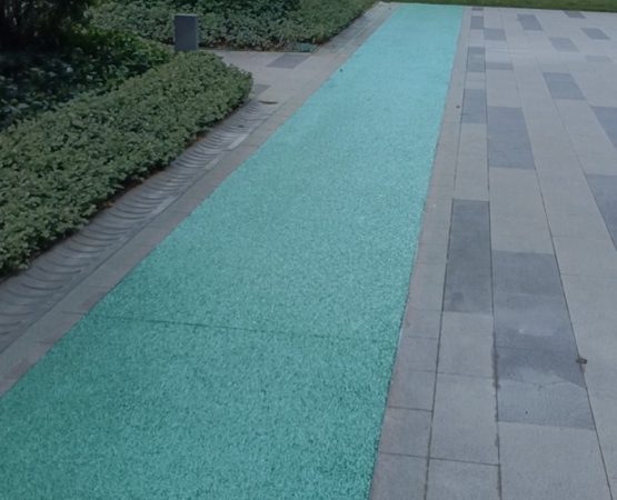 肇庆雅居香港城透水混凝土地坪